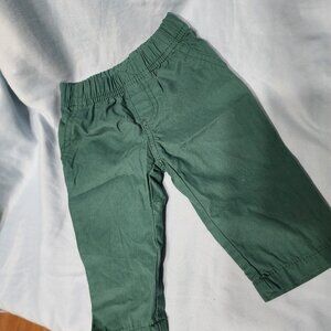 Hunter Green Baby Slacks